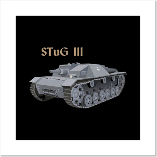 STuG III (Sturmgeschütz III) WW2 Armoured Fighting Vehicle Posters and Art